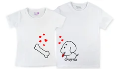 парные, щенок и косточка